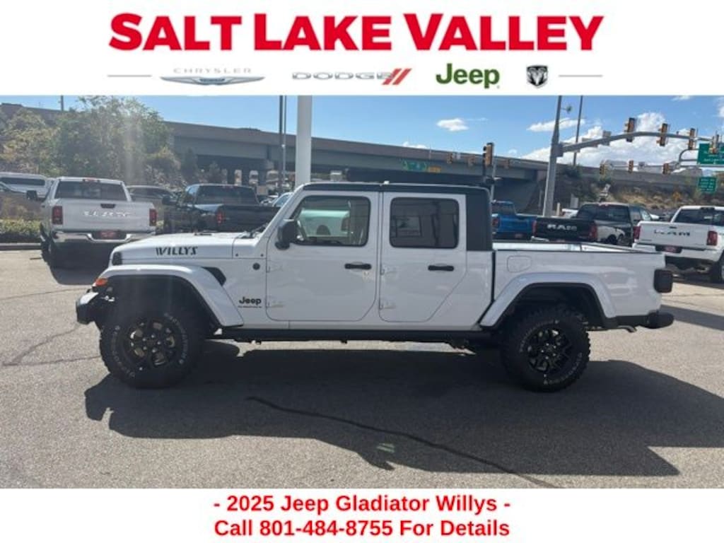 New 2025 Jeep Gladiator WILLYS 4X4 Pickup