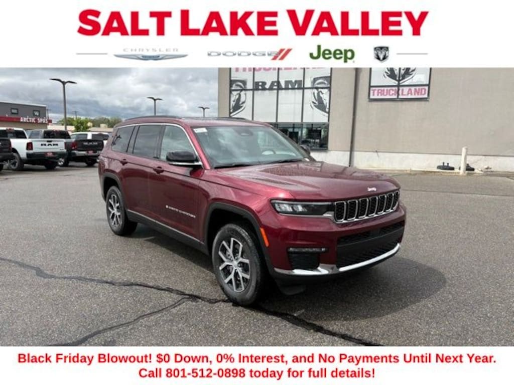 New 2025 Jeep Grand Cherokee L LIMITED 4X4 Sport Utility