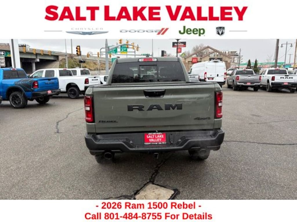 New 2026 Ram 1500 REBEL CREW CAB 4X4 5'7 BOX Pickup