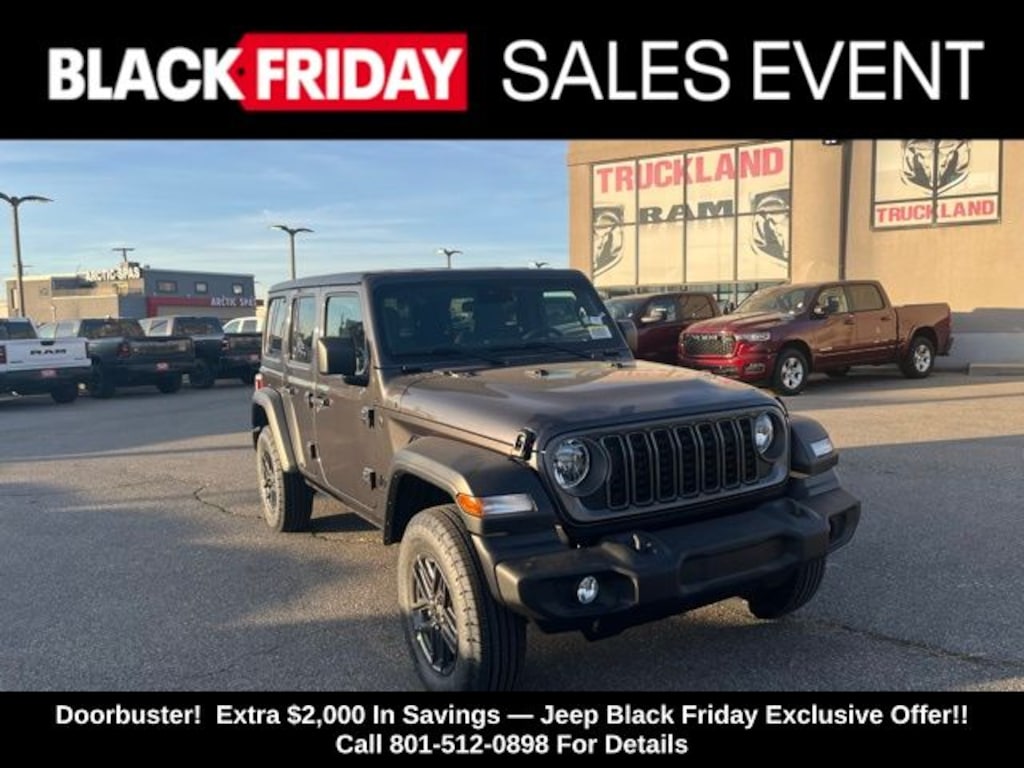 New 2025 Jeep Wrangler 4-DOOR SPORT S Sport Utility