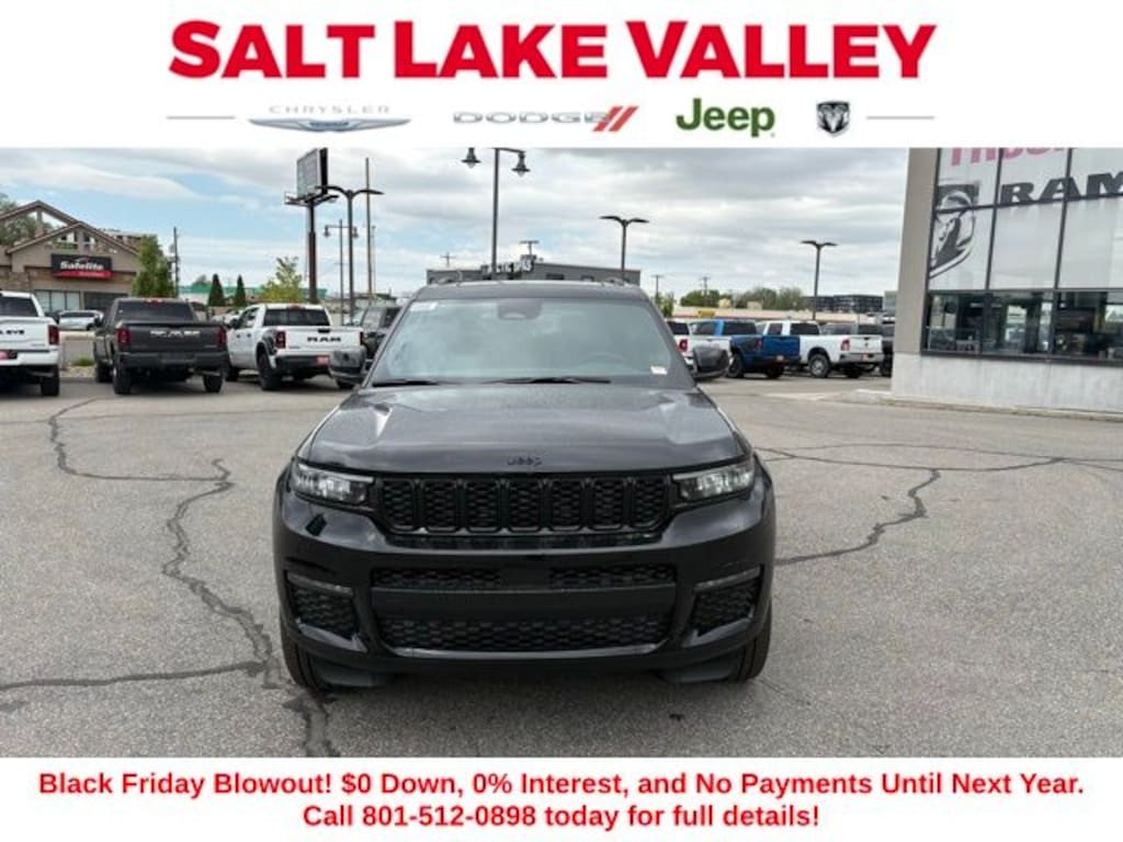 New 2025 Jeep Grand Cherokee L LIMITED 4X4 Sport Utility