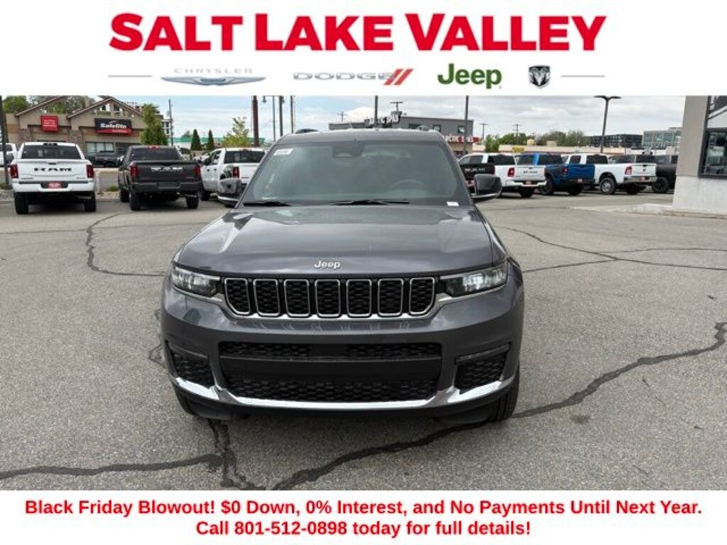 New 2025 Jeep Grand Cherokee L LIMITED 4X4 Sport Utility