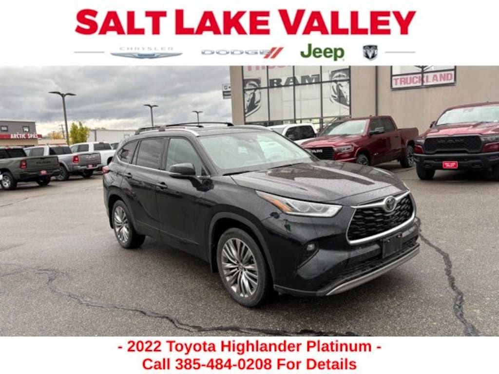 Used 2022 Toyota Highlander Platinum SUV