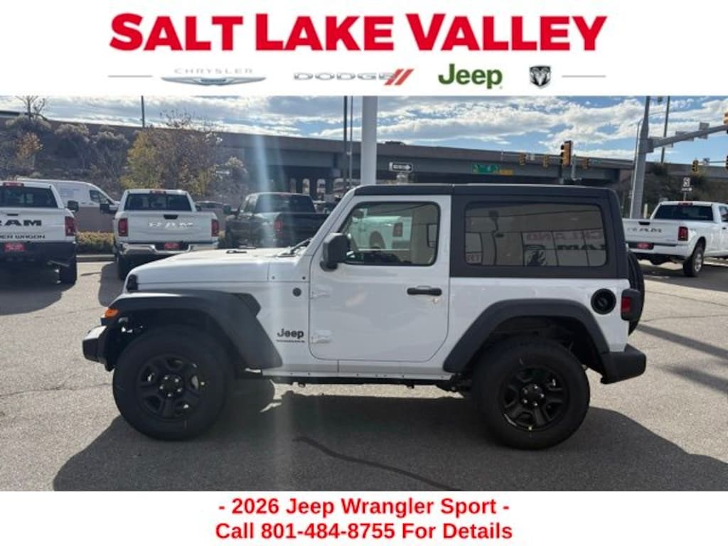 New 2026 Jeep Wrangler 2-DOOR SPORT Sport Utility