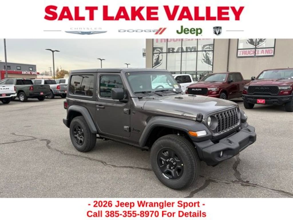New 2026 Jeep Wrangler 2-DOOR SPORT Sport Utility