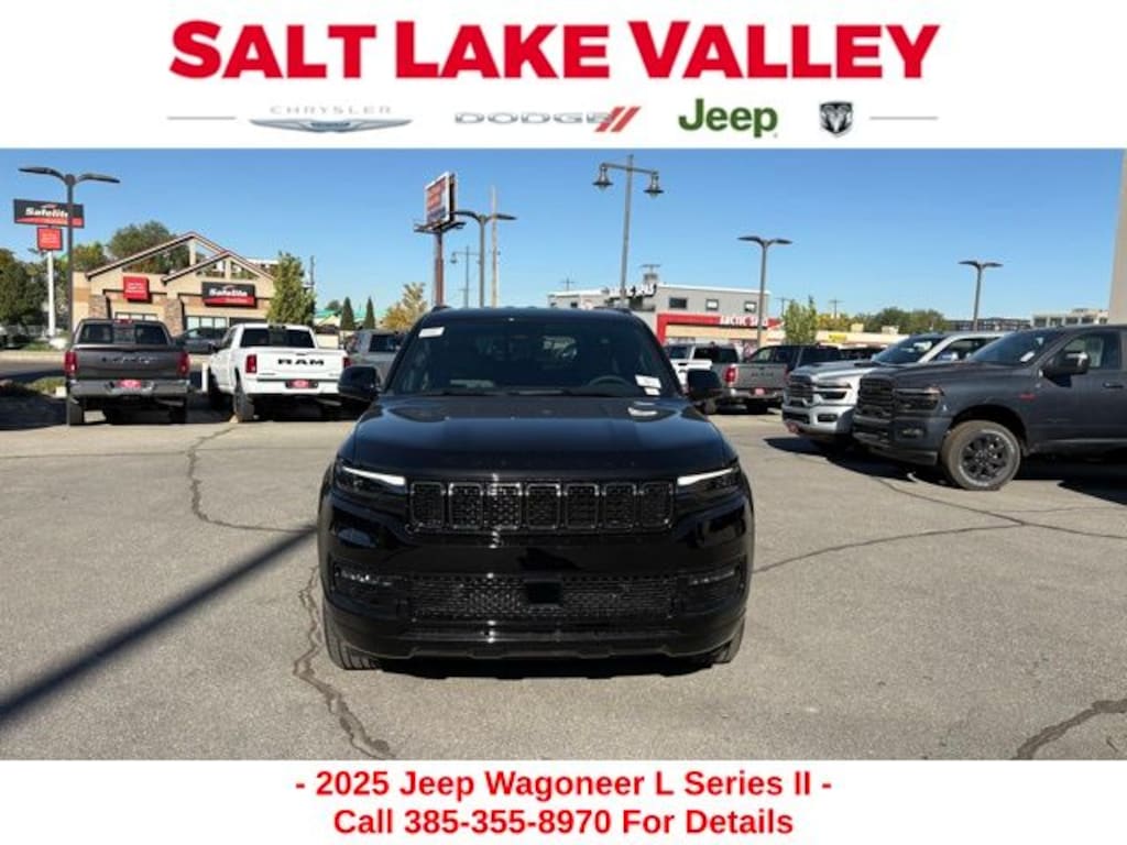 New 2025 Jeep Wagoneer L CARBIDE 4X4 Sport Utility