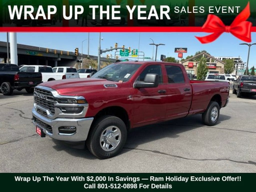 New 2025 Ram 3500 TRADESMAN CREW CAB 4X4 8' BOX Pickup