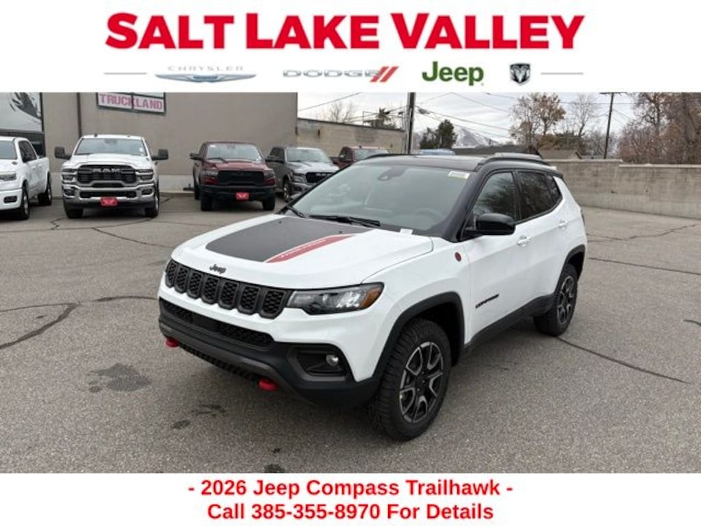 New 2026 Jeep Compass TRAILHAWK 4X4 Sport Utility