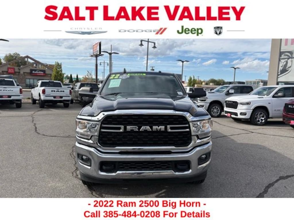 Used 2022 Ram 2500 Big Horn Truck Mega Cab