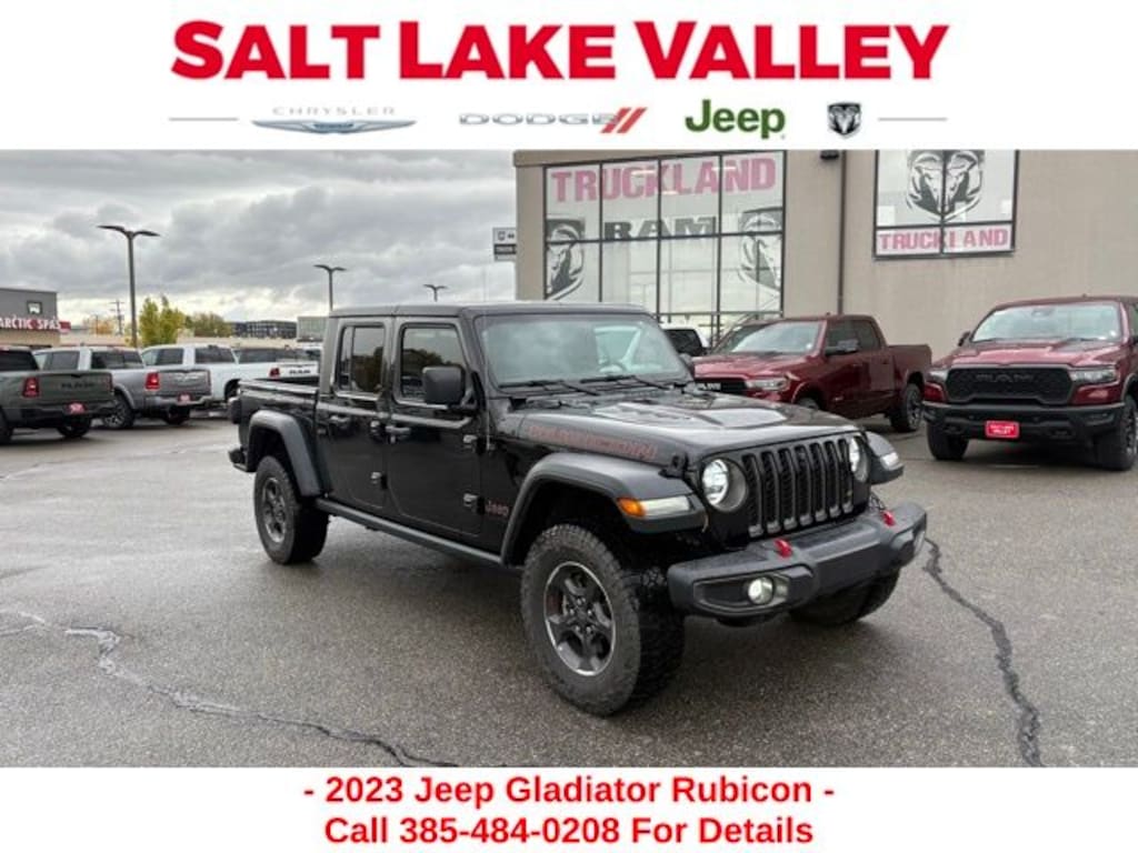 Used 2023 Jeep Gladiator Rubicon Truck Crew Cab