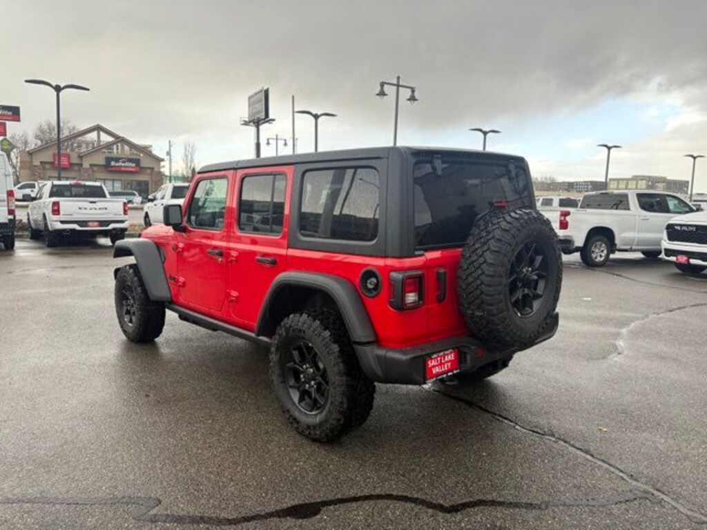 New 2026 Jeep Wrangler 4-DOOR WILLYS Sport Utility