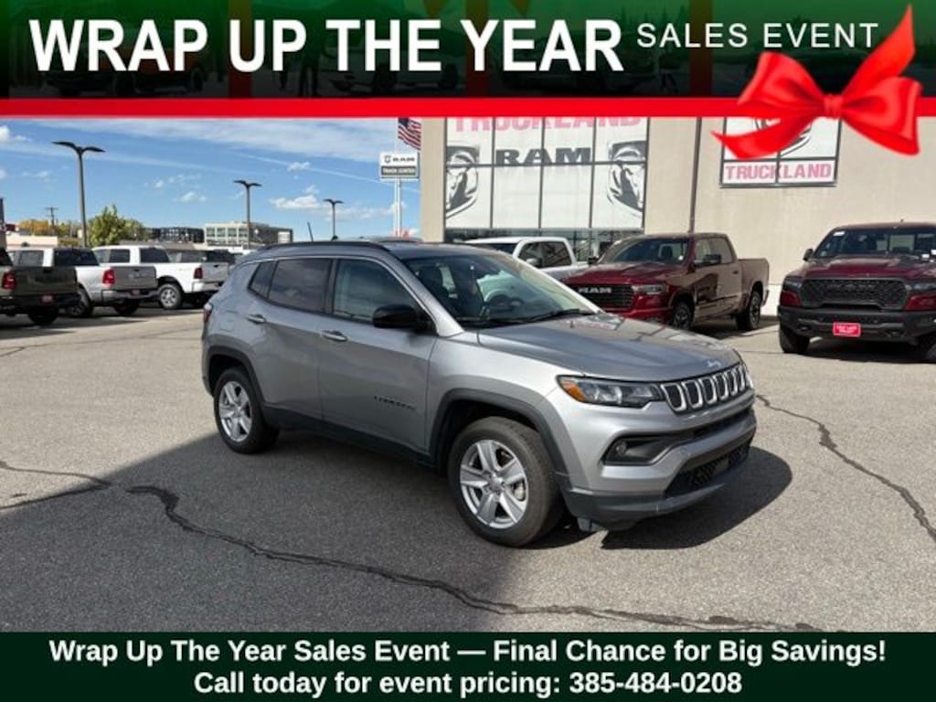 Certified 2022 Jeep Compass Latitude SUV