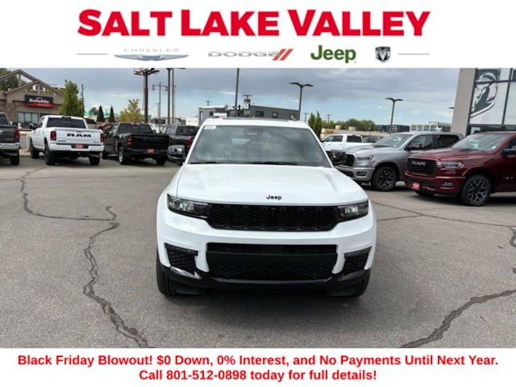 New 2025 Jeep Grand Cherokee L LIMITED 4X4 Sport Utility