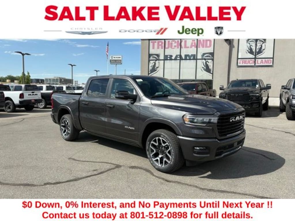 New 2026 Ram 1500 LARAMIE CREW CAB 4X4 5'7 BOX Pickup