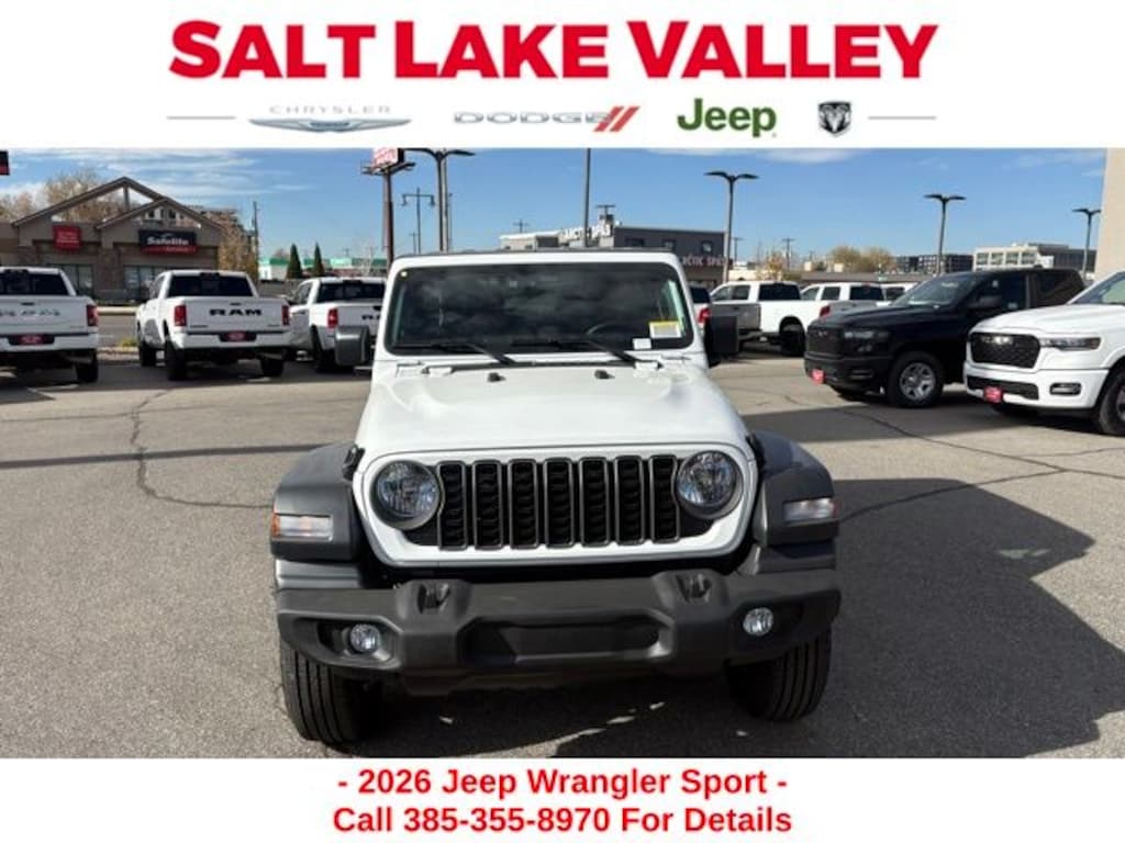 New 2026 Jeep Wrangler 2-DOOR SPORT Sport Utility