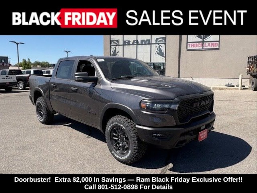 New 2026 Ram 1500 REBEL CREW CAB 4X4 5'7 BOX Pickup