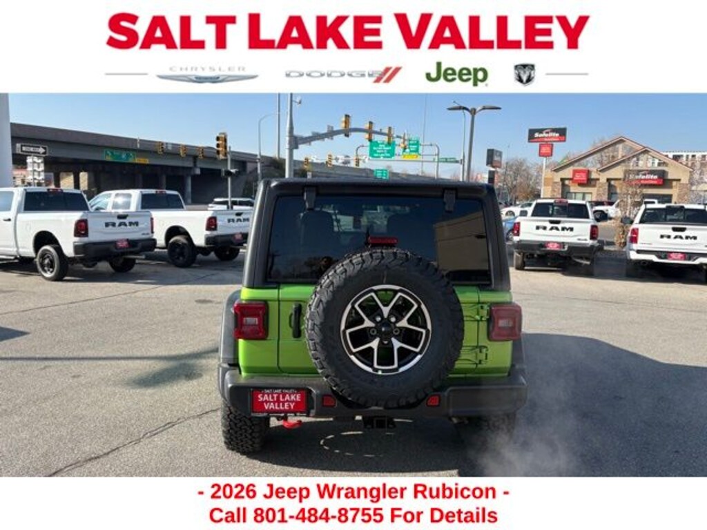 New 2026 Jeep Wrangler 4-DOOR RUBICON Sport Utility