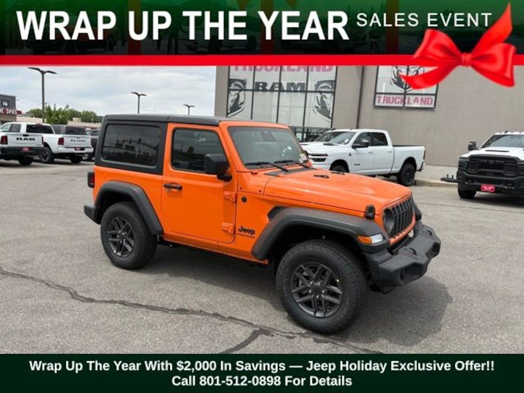 New 2025 Jeep Wrangler 2-DOOR SPORT S Sport Utility