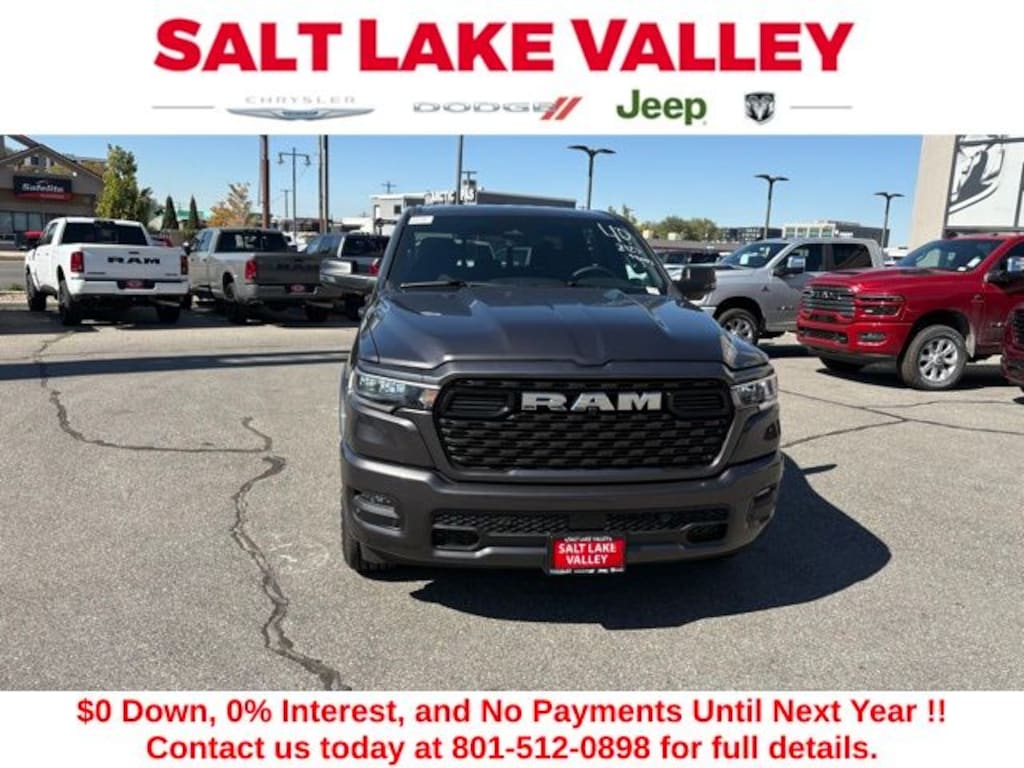 New 2026 Ram 1500 BIG HORN CREW CAB 4X4 5'7 BOX Pickup