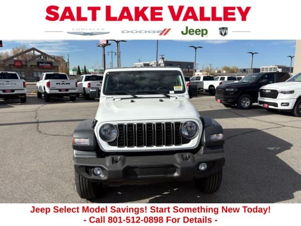New 2026 Jeep Wrangler 2-DOOR SPORT Sport Utility