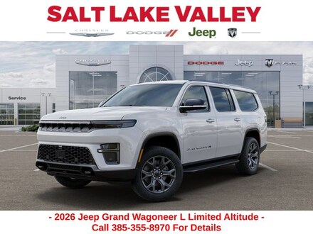 2026 Jeep Grand Wagoneer L LIMITED ALTITUDE 4X4 Sport Utility
