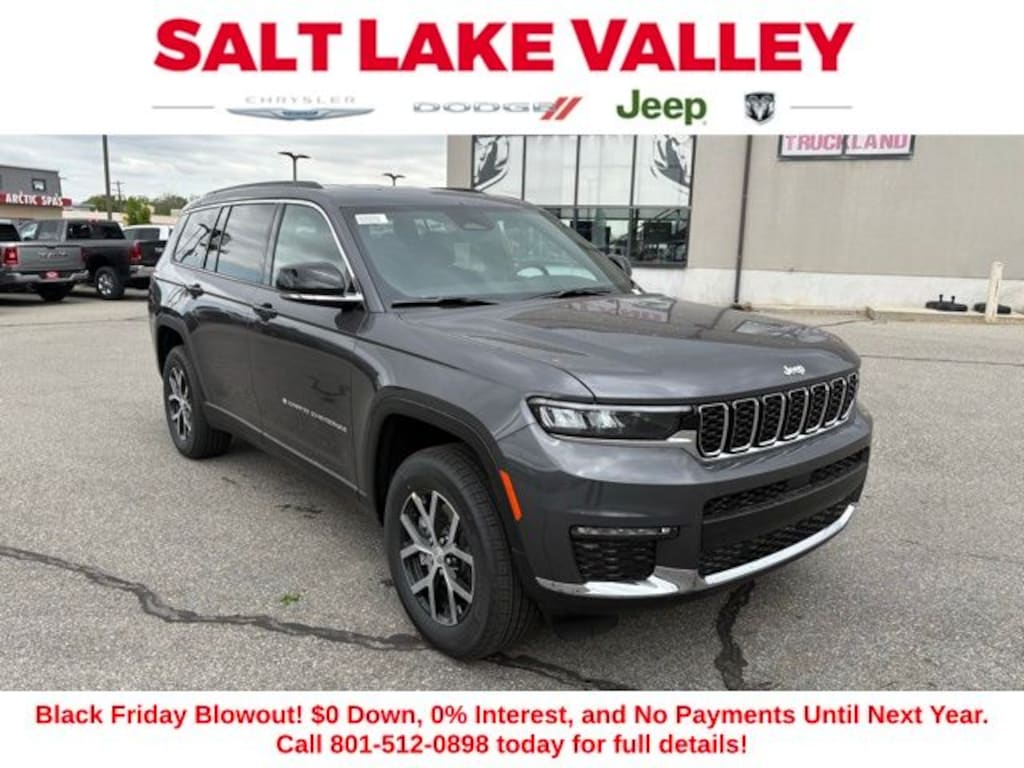 New 2025 Jeep Grand Cherokee L LIMITED 4X4 Sport Utility