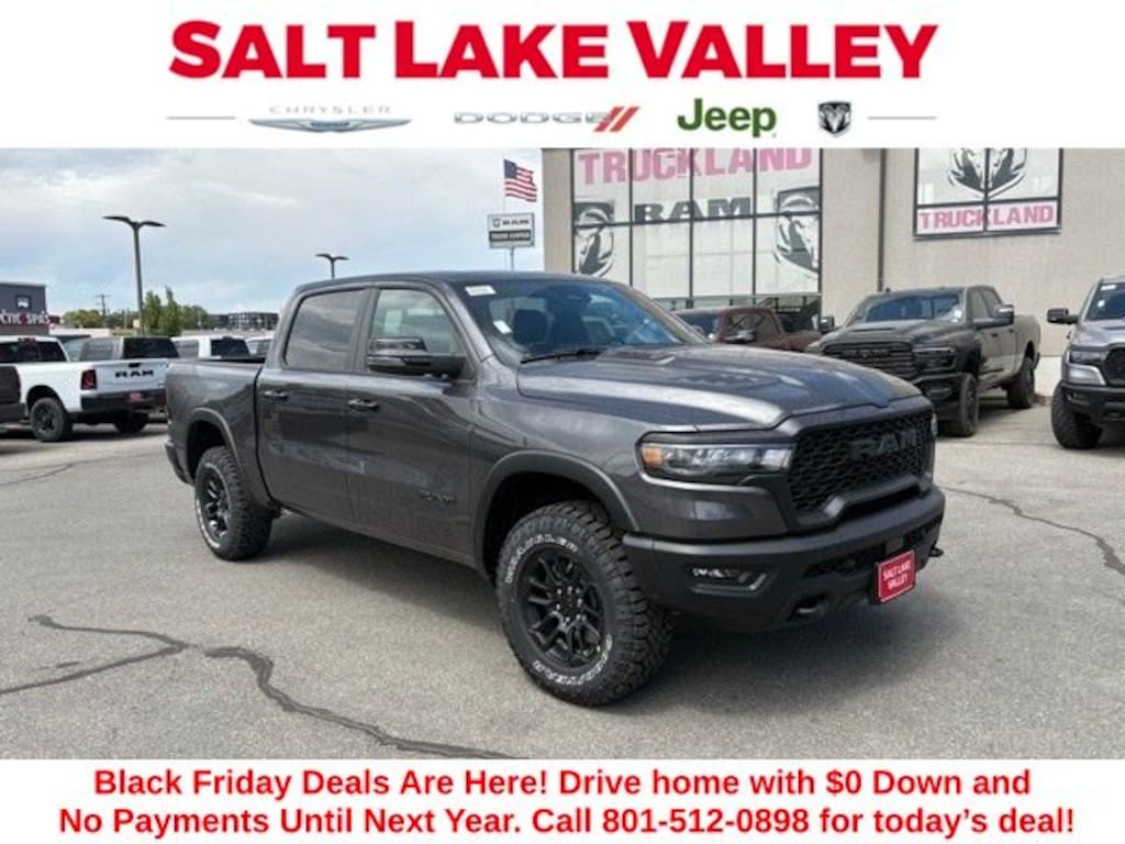 New 2026 Ram 1500 REBEL CREW CAB 4X4 5'7 BOX Pickup