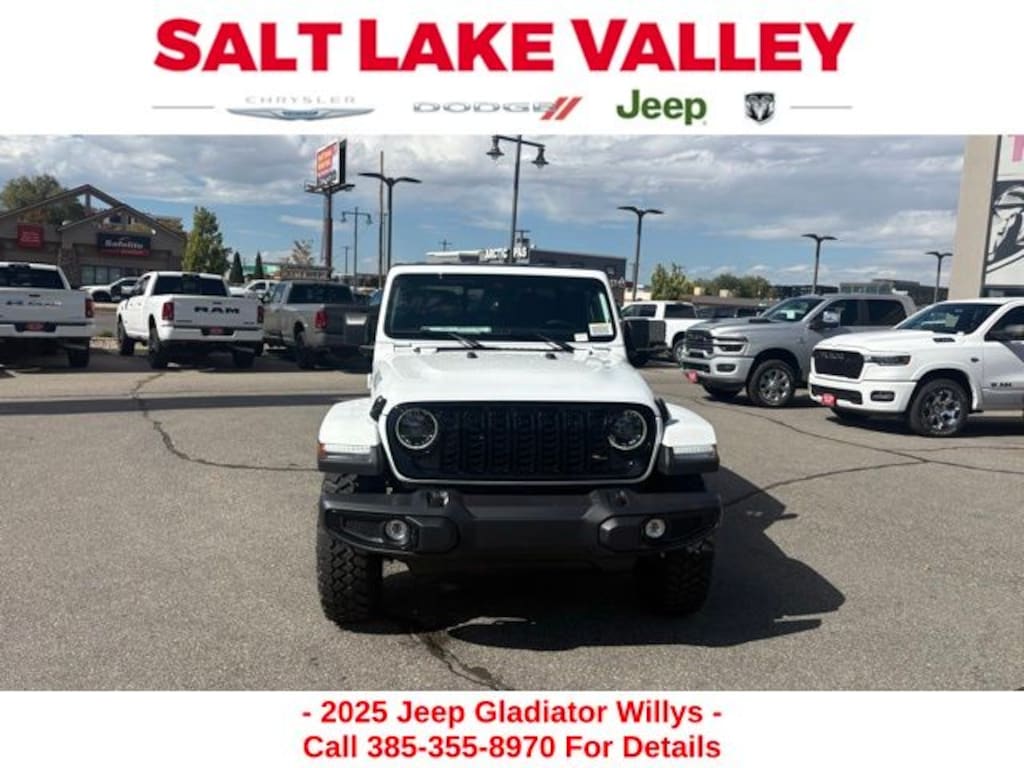 New 2025 Jeep Gladiator WILLYS 4X4 Pickup