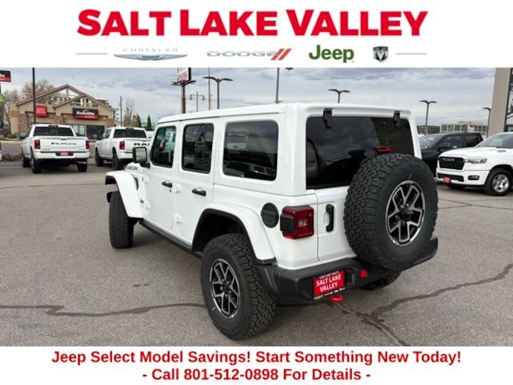 New 2026 Jeep Wrangler 4-DOOR RUBICON Sport Utility
