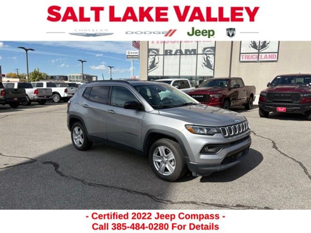 Certified 2022 Jeep Compass Latitude SUV