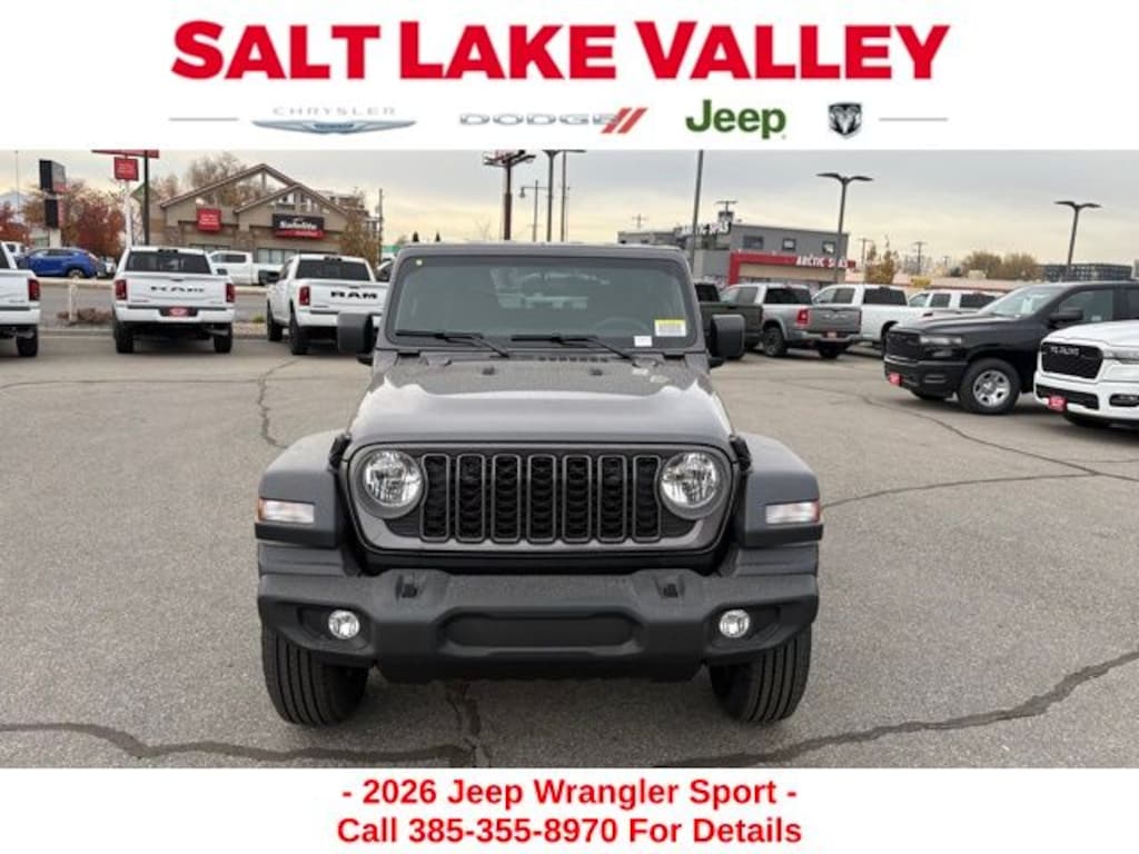 New 2026 Jeep Wrangler 2-DOOR SPORT Sport Utility