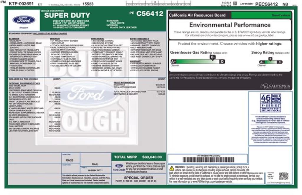 Used 2023 Ford F-350 Truck Crew Cab