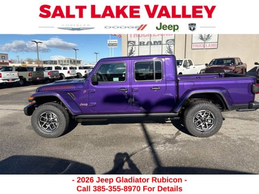 New 2026 Jeep Gladiator RUBICON X 4X4 Pickup