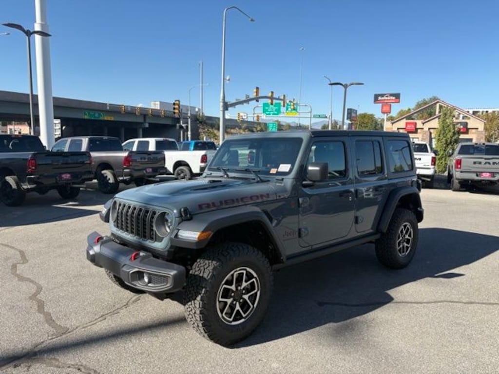 New 2025 Jeep Wrangler 4-DOOR RUBICON Sport Utility