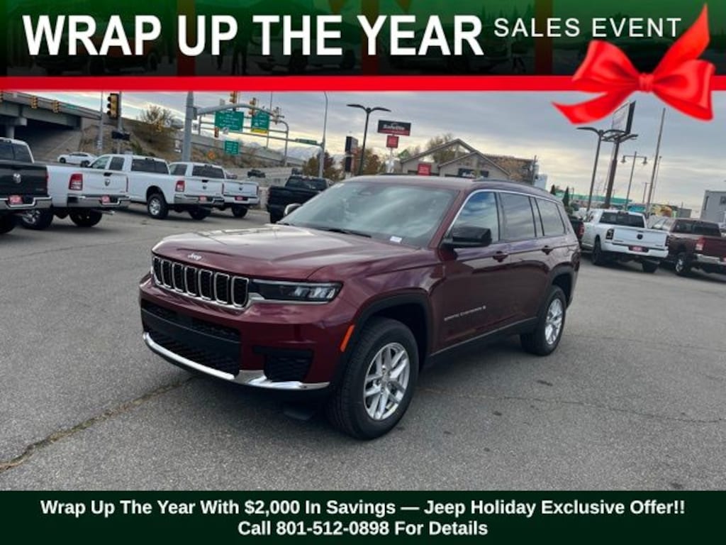 New 2025 Jeep Grand Cherokee L LAREDO X 4X4 Sport Utility