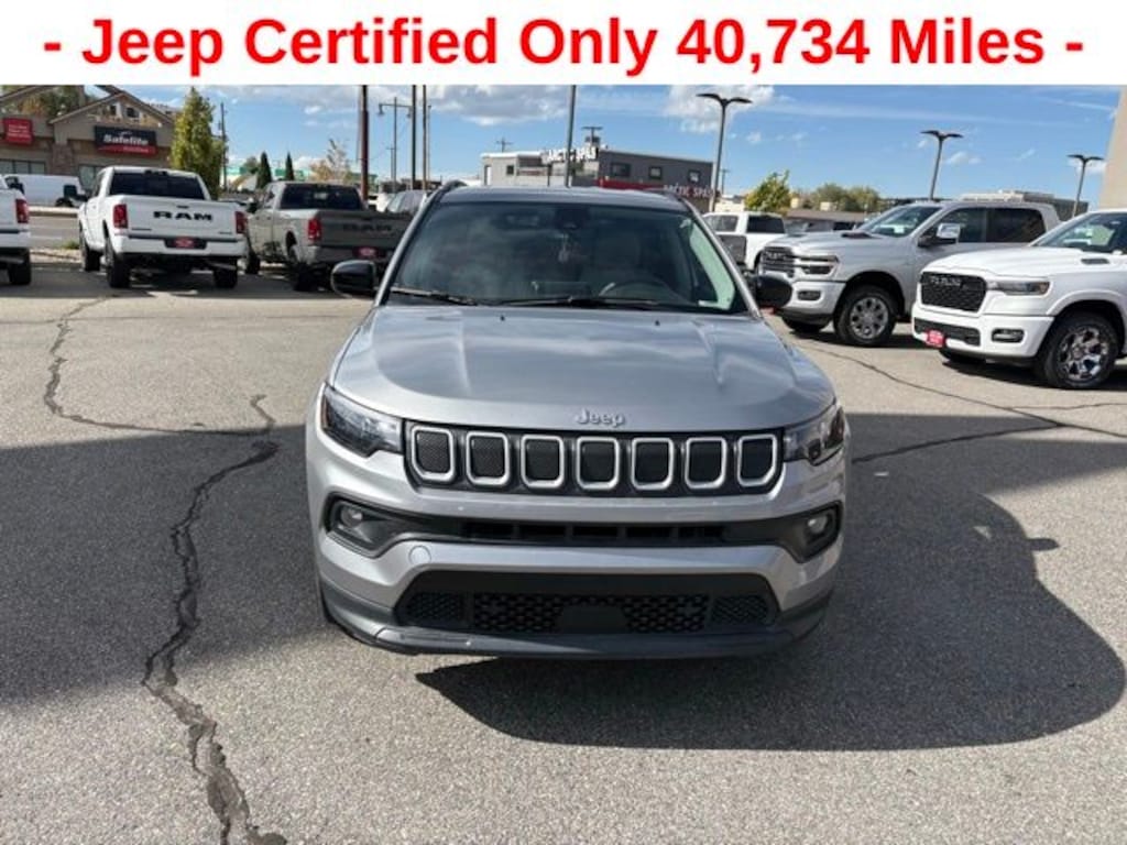 Certified 2022 Jeep Compass Latitude SUV