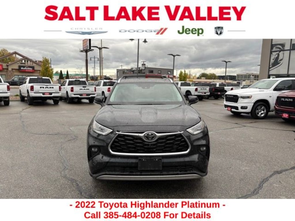 Used 2022 Toyota Highlander Platinum SUV