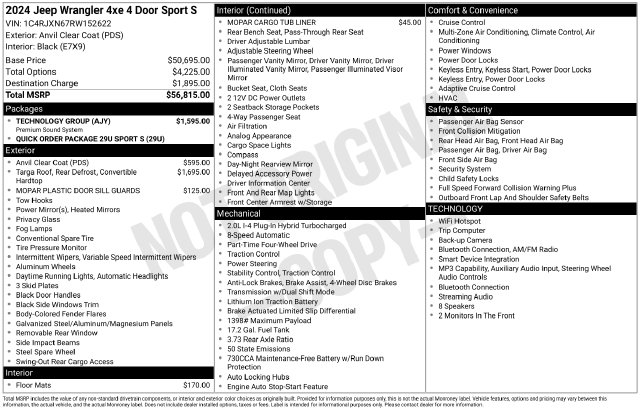 2024 Jeep Wrangler 4xe