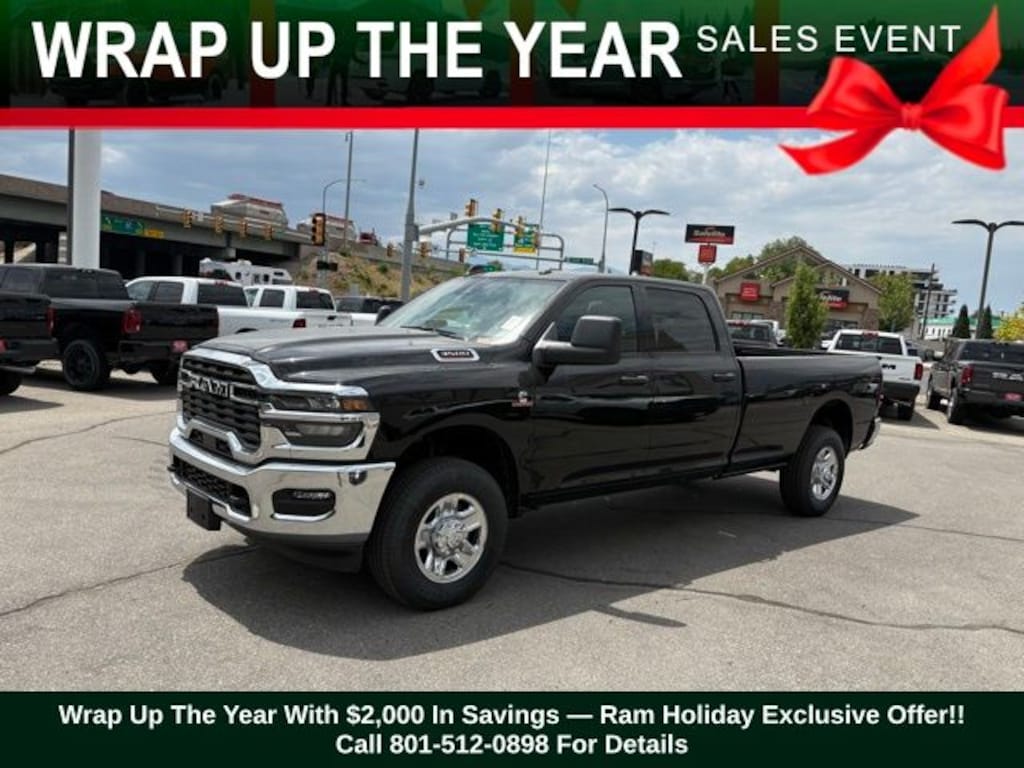 New 2025 Ram 3500 TRADESMAN CREW CAB 4X4 8' BOX Pickup