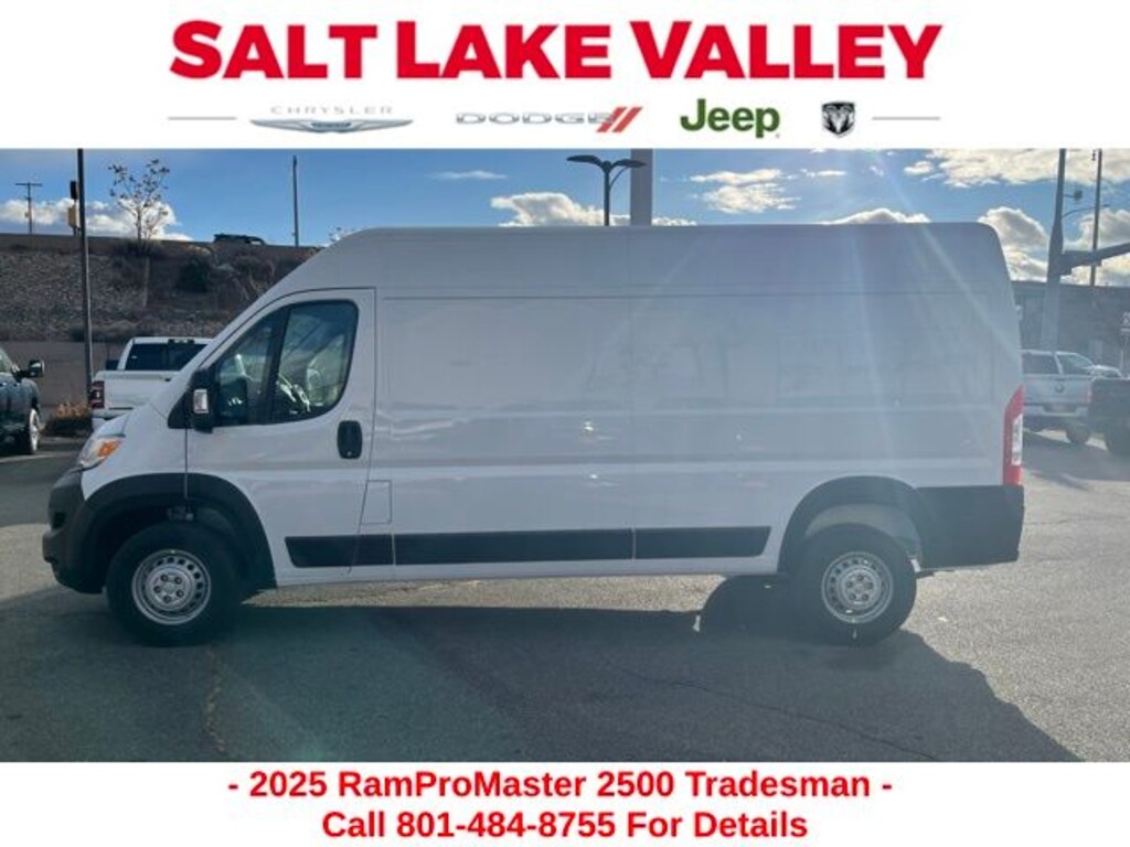New 2025 Ram ProMaster PROMASTER 2500 TRADESMAN CARGO VAN HIGH ROOF 159' Cargo Van