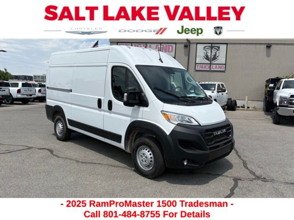 New 2025 Ram ProMaster PROMASTER 1500 TRADESMAN CARGO VAN HIGH ROOF 136' Cargo Van
