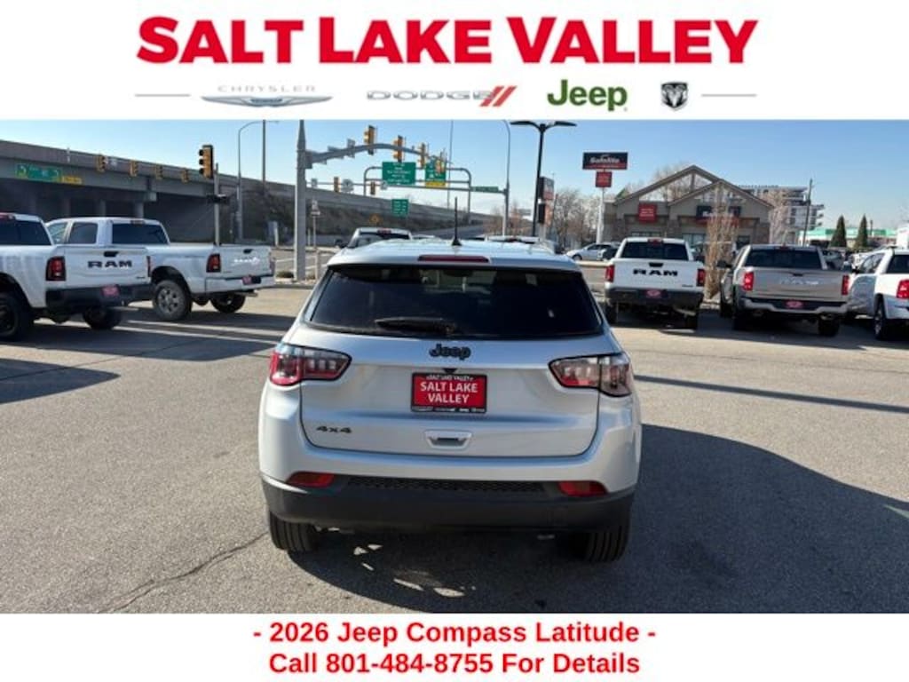 New 2026 Jeep Compass LATITUDE ALTITUDE 4X4 Sport Utility