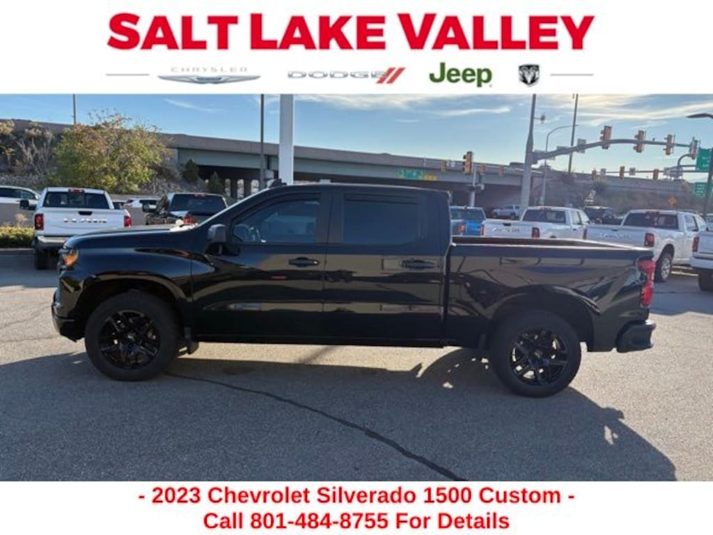 Used 2023 Chevrolet Silverado 1500 Custom Truck Crew Cab