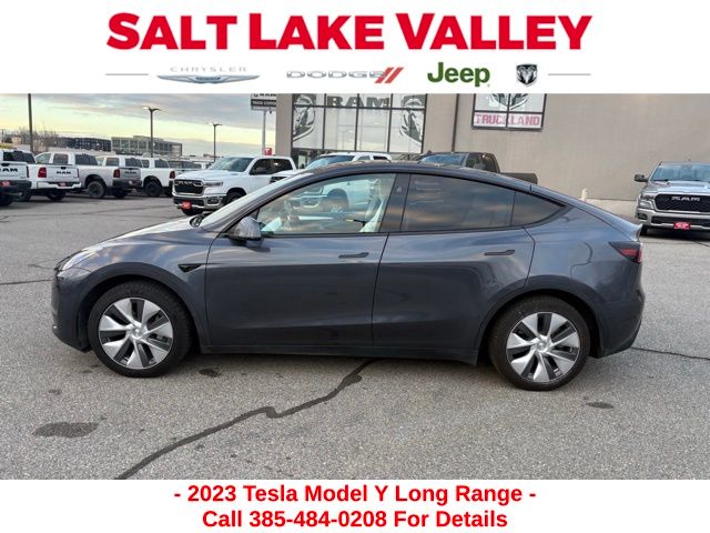 Used 2023 Tesla Model Y Long Range with VIN 7SAYGDEEXPF903670 for sale in Northfield, Minnesota
