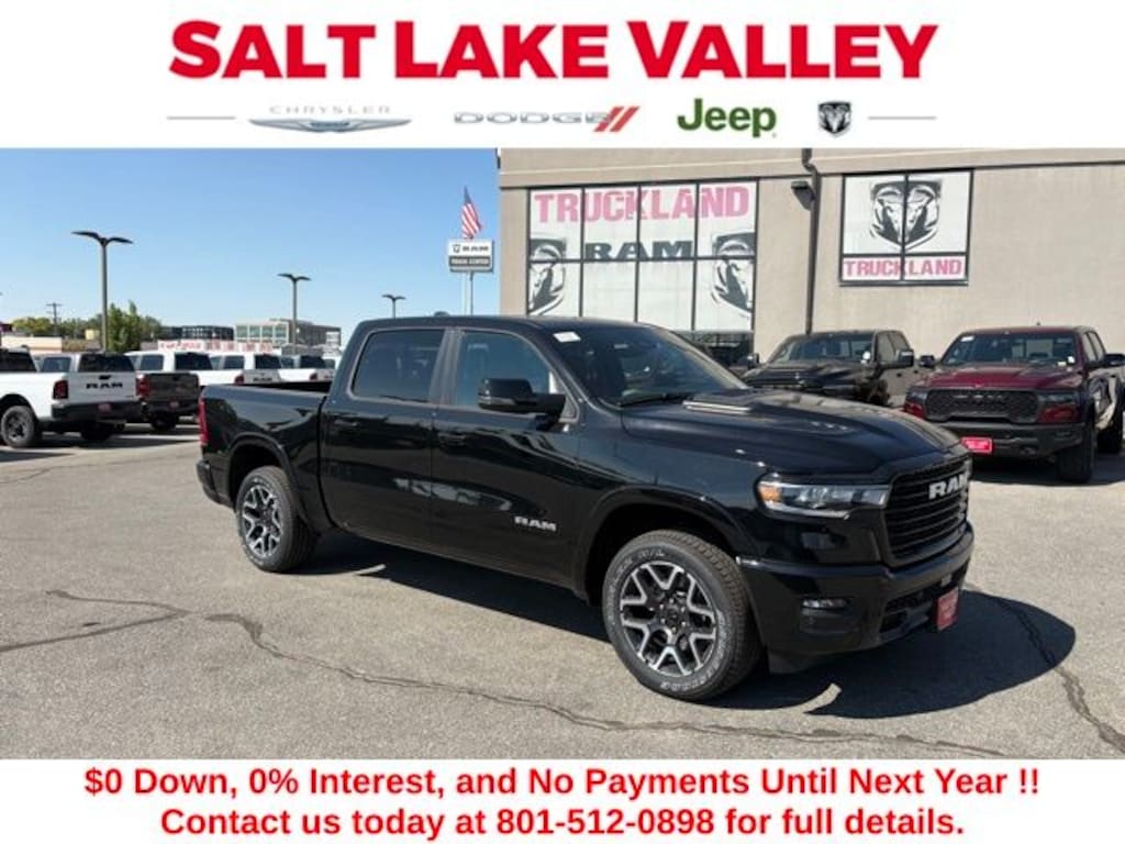 New 2026 Ram 1500 LARAMIE CREW CAB 4X4 5'7 BOX Pickup