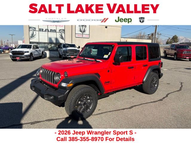 2026 Jeep Wrangler 4-Door Sport S's photo