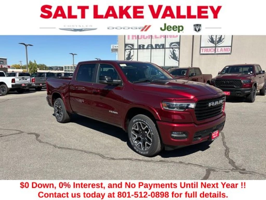 New 2026 Ram 1500 LARAMIE CREW CAB 4X4 5'7 BOX Pickup