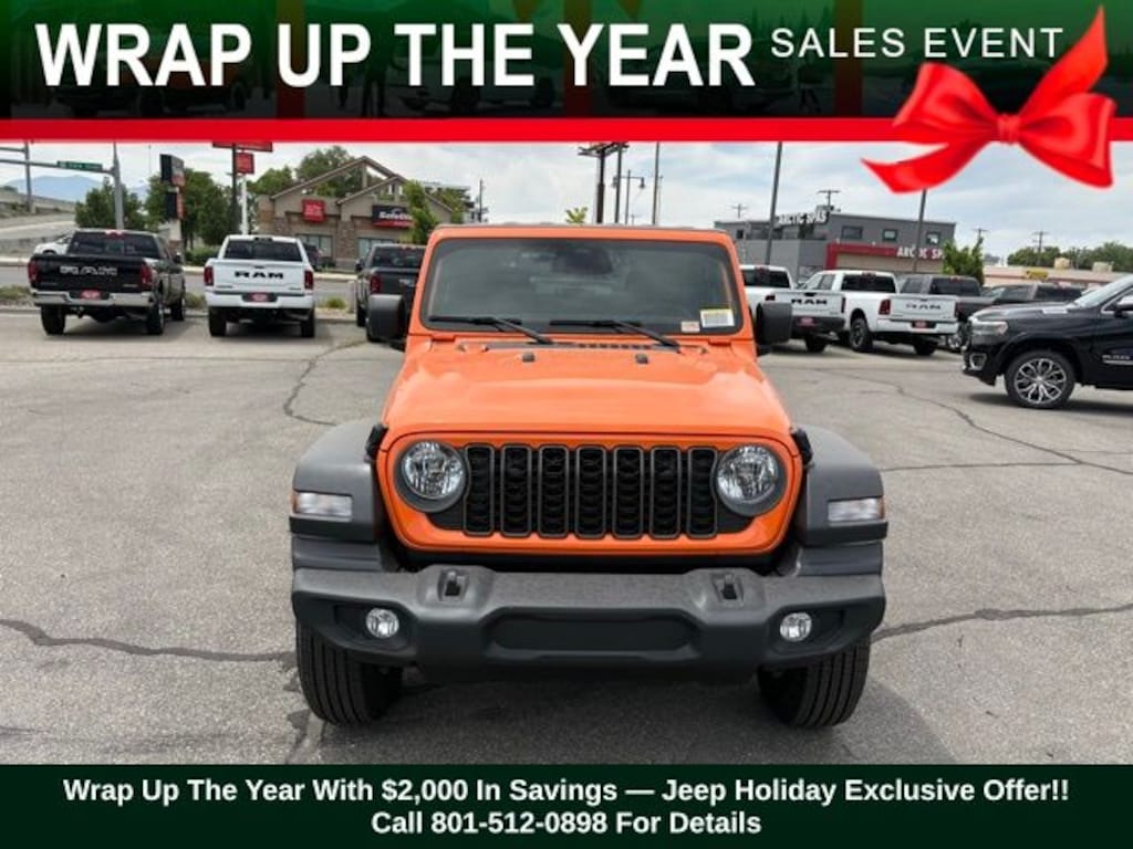 New 2025 Jeep Wrangler 2-DOOR SPORT S Sport Utility