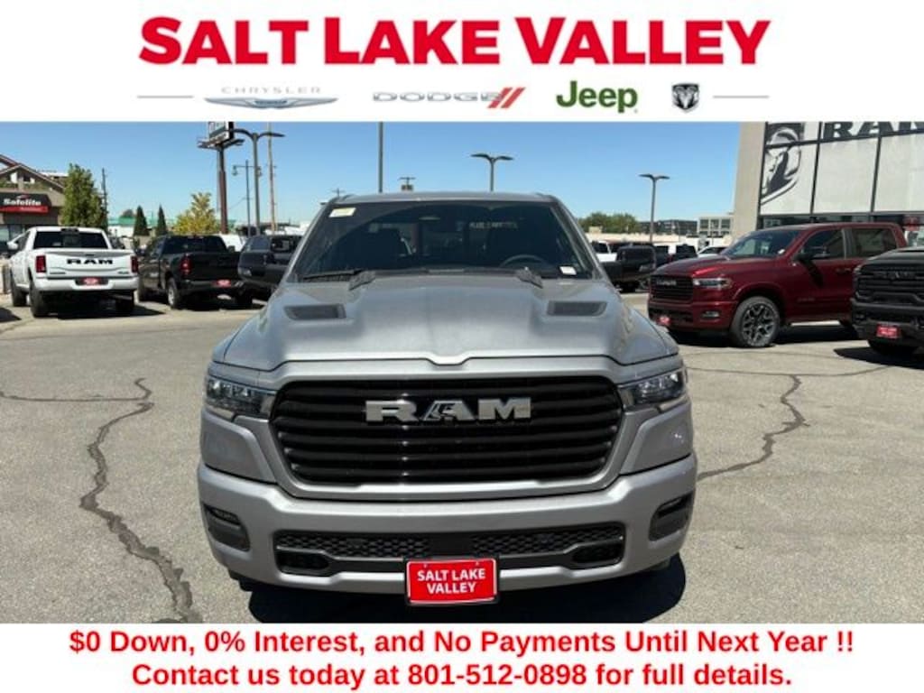 New 2026 Ram 1500 LARAMIE CREW CAB 4X4 5'7 BOX Pickup