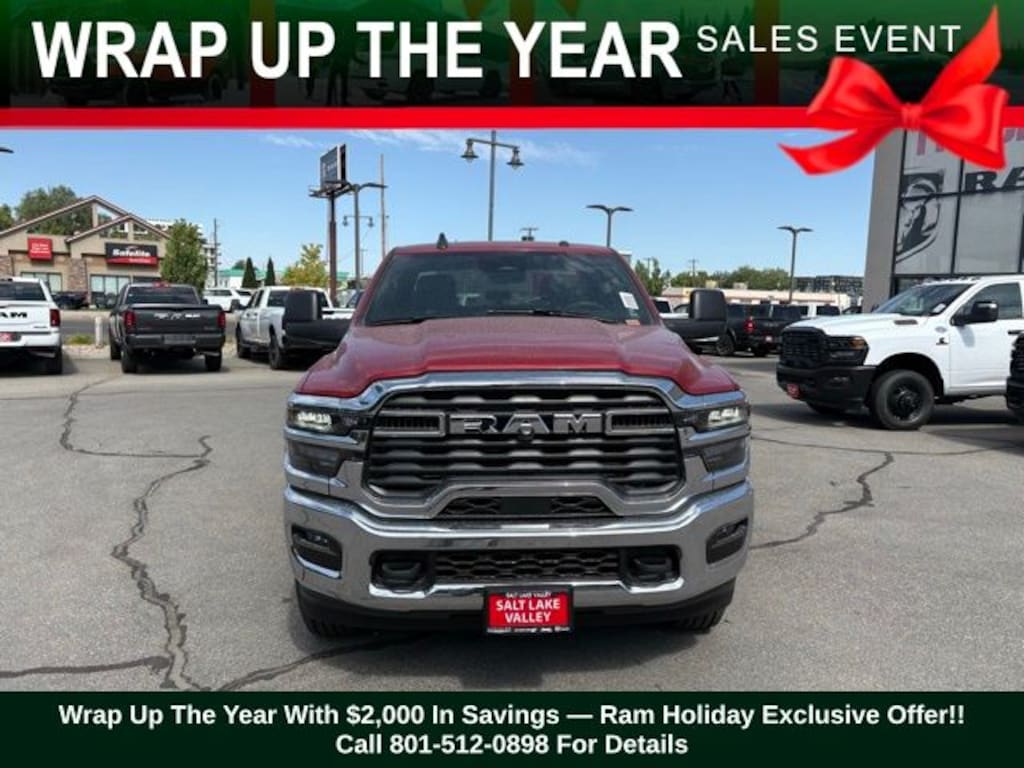 New 2025 Ram 3500 TRADESMAN CREW CAB 4X4 8' BOX Pickup